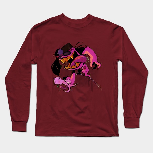 JUDAS Long Sleeve T-Shirt by Fluffbot's Lair